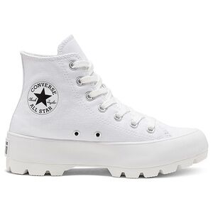 Converse Women's Chuck Taylor All Star High Top Lugged Casual Sneakers Size 8